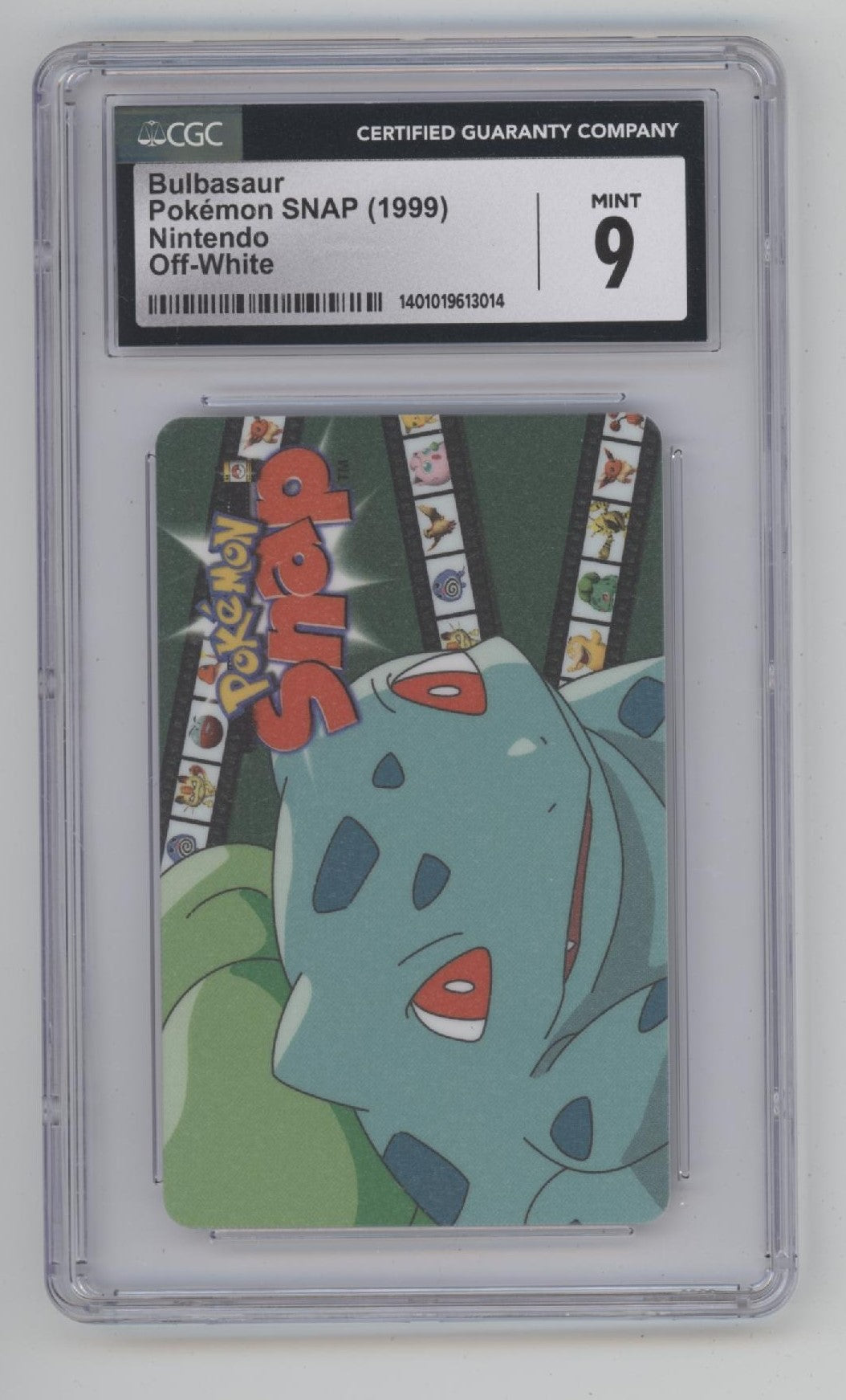Bulbasaur Pokemon SNAP Nintendo Off-White CGC 9