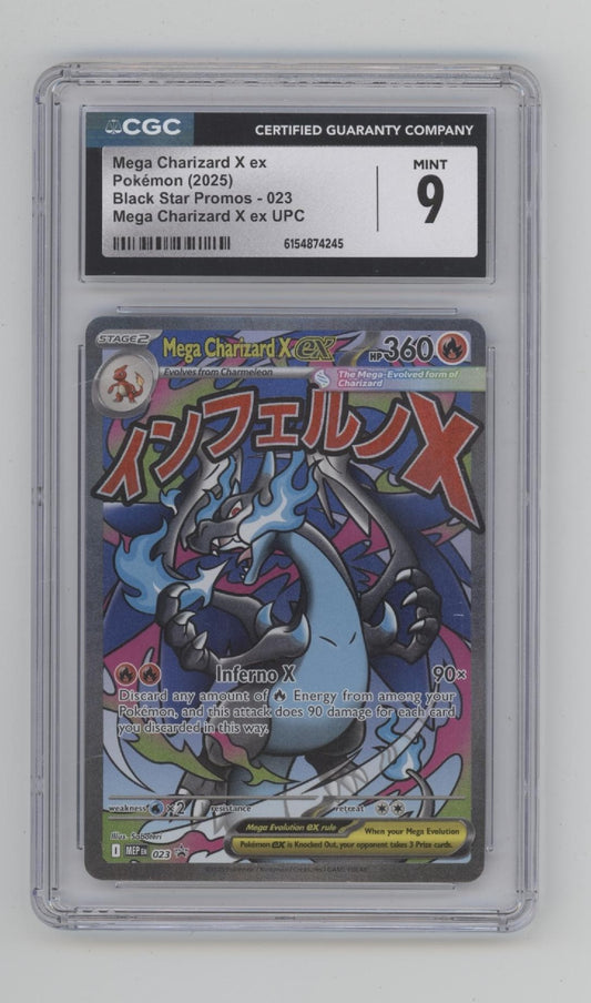 Mega Charizard X ex Pokemon Ultra Premium Collection #023 CGC 9