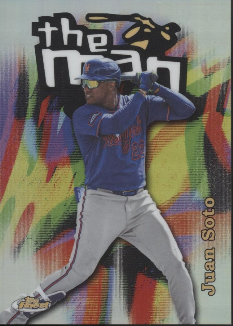 Juan Soto 2026 Topps Finest The Man Refractor #TM-6