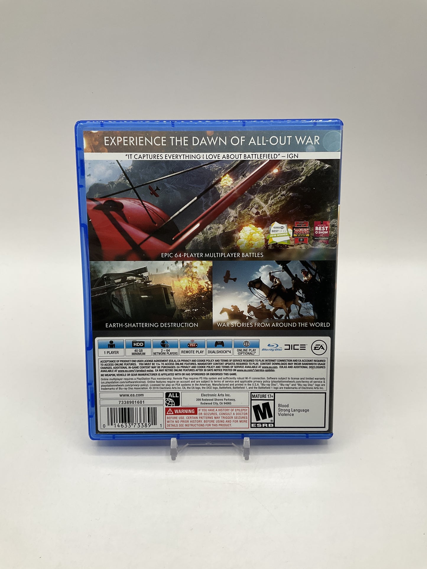 Battlefield 1 Playstation 4 Used