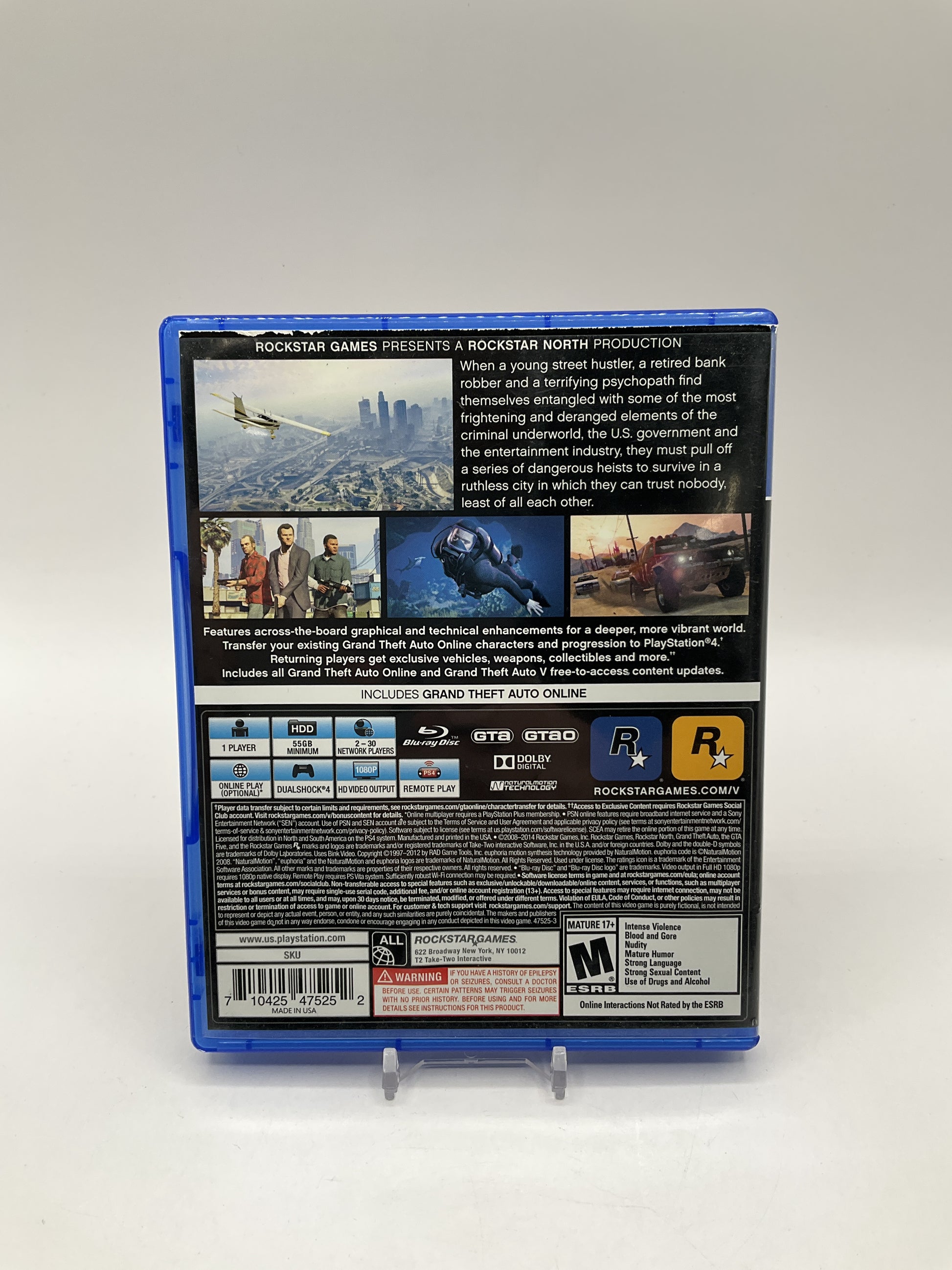 Grand Theft Auto V Playstation 4 Used