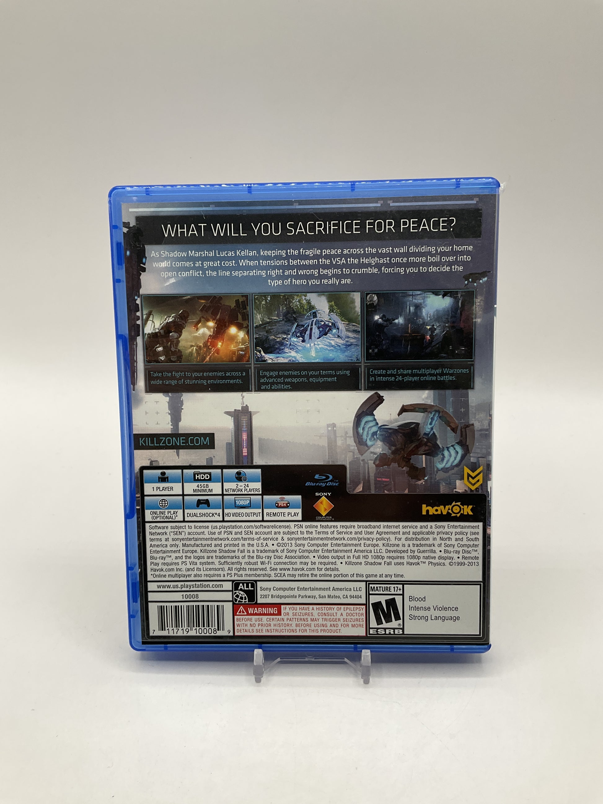 Killzone: Shadow Fall Playstation 4 Used