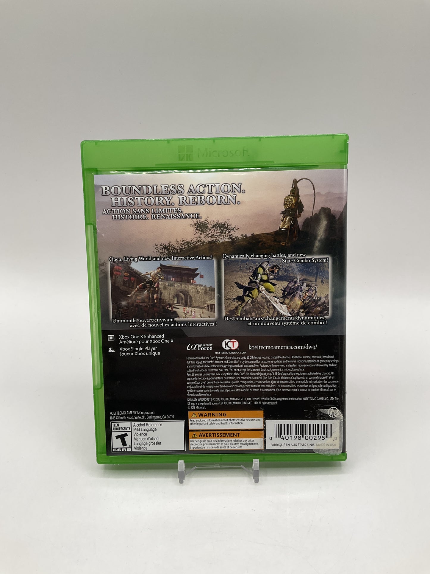 Dynasty Warriors 9 Xbox One Used