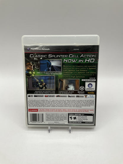 Splinter Cell Classic Trilogy HD Playstation 3 Used