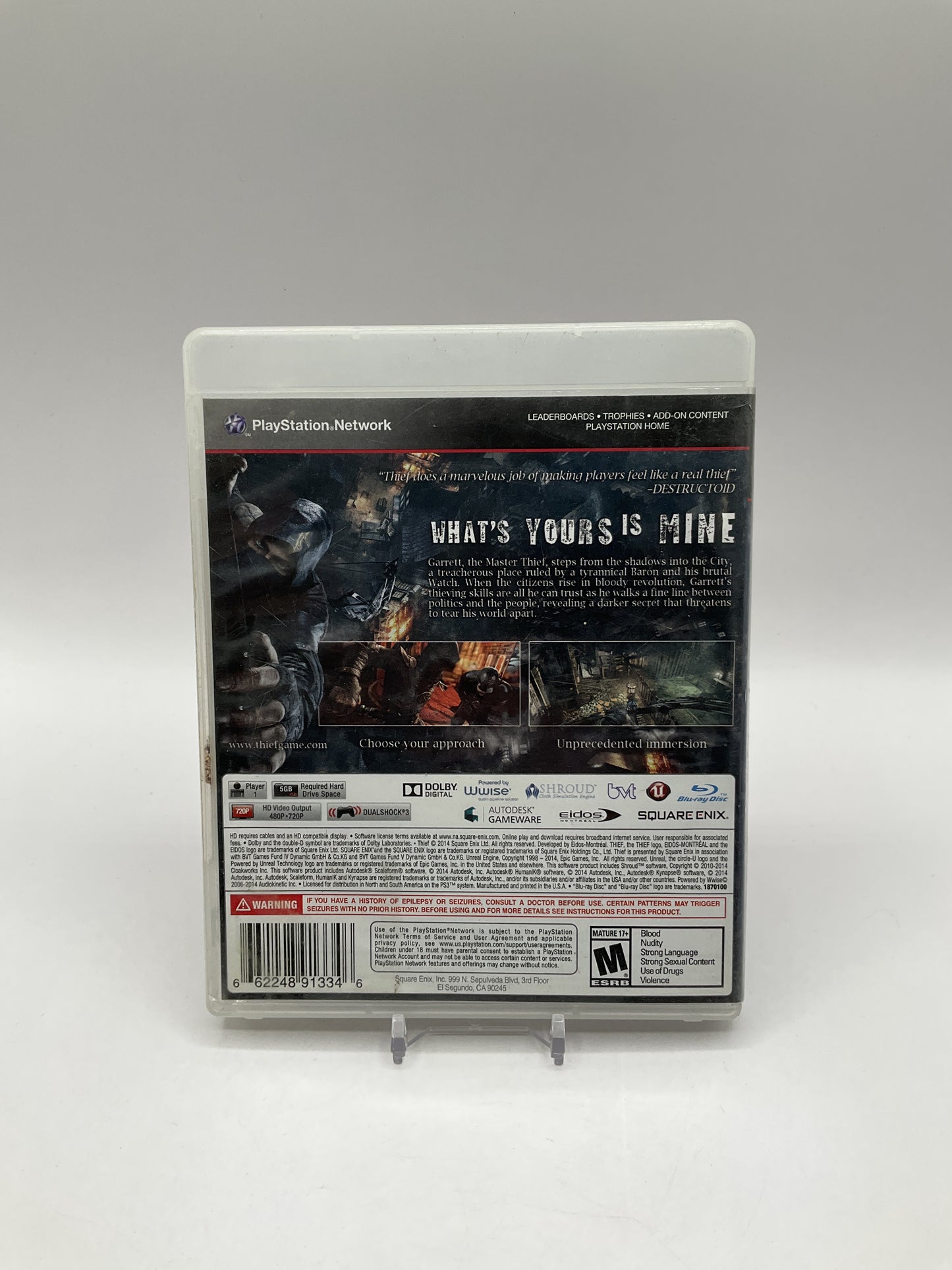 Thief Playstation 3 Used