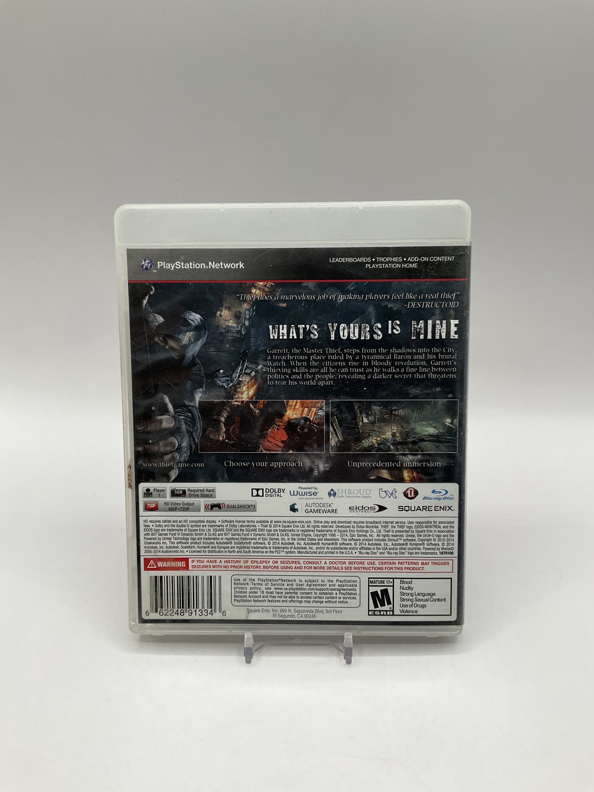Thief Playstation 3 Used