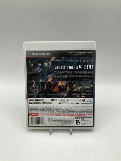 Thief Playstation 3 Used
