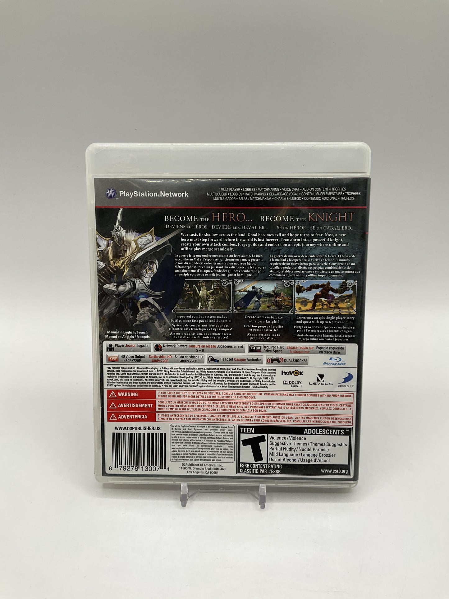 White Knight Chronicles II Playstation 3 Used