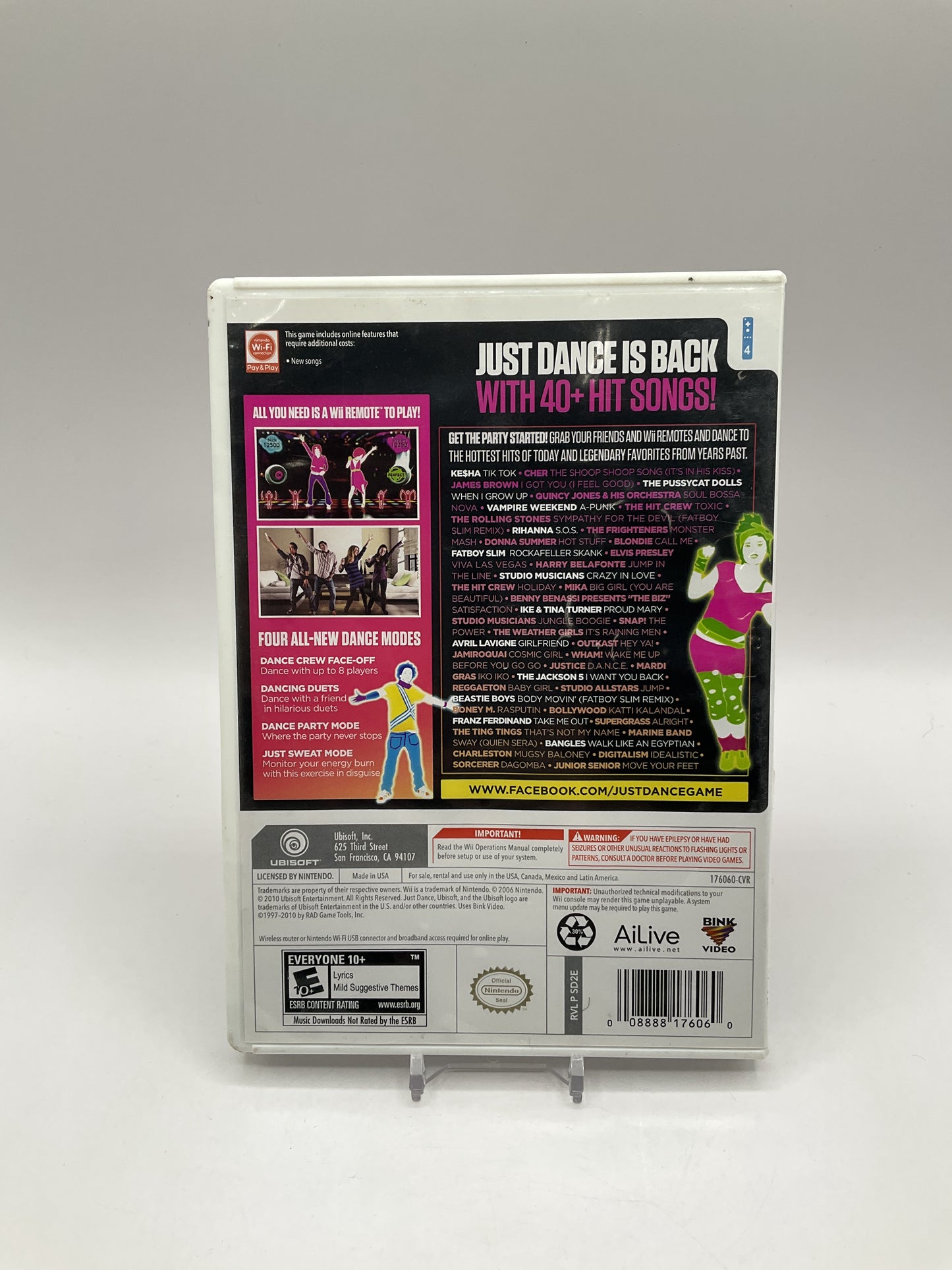 Just Dance 2 Wii Used #1