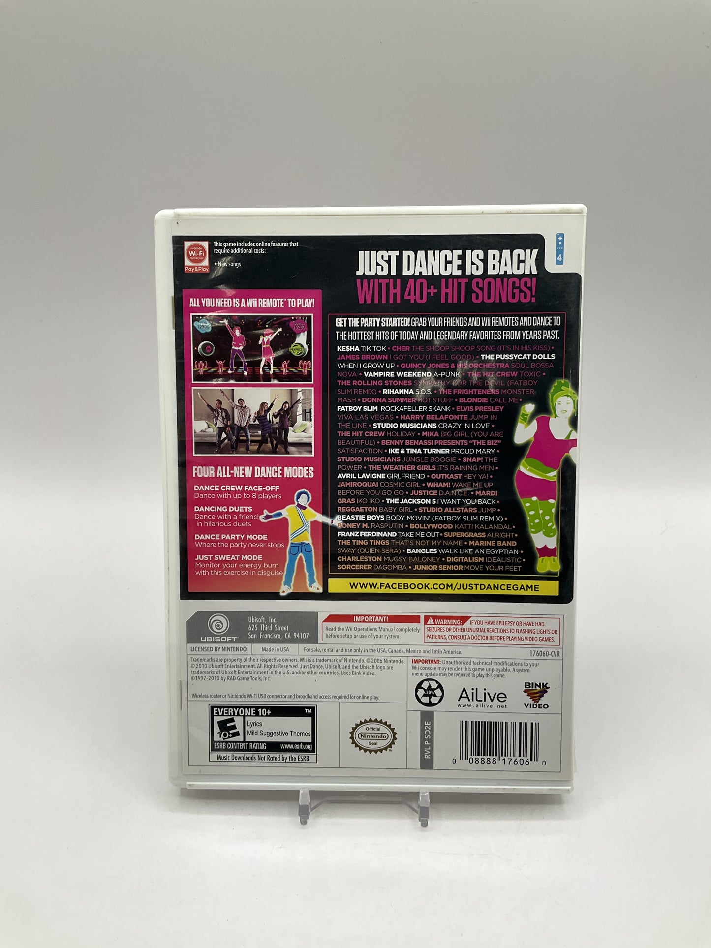 Just Dance 2 Wii Used #2