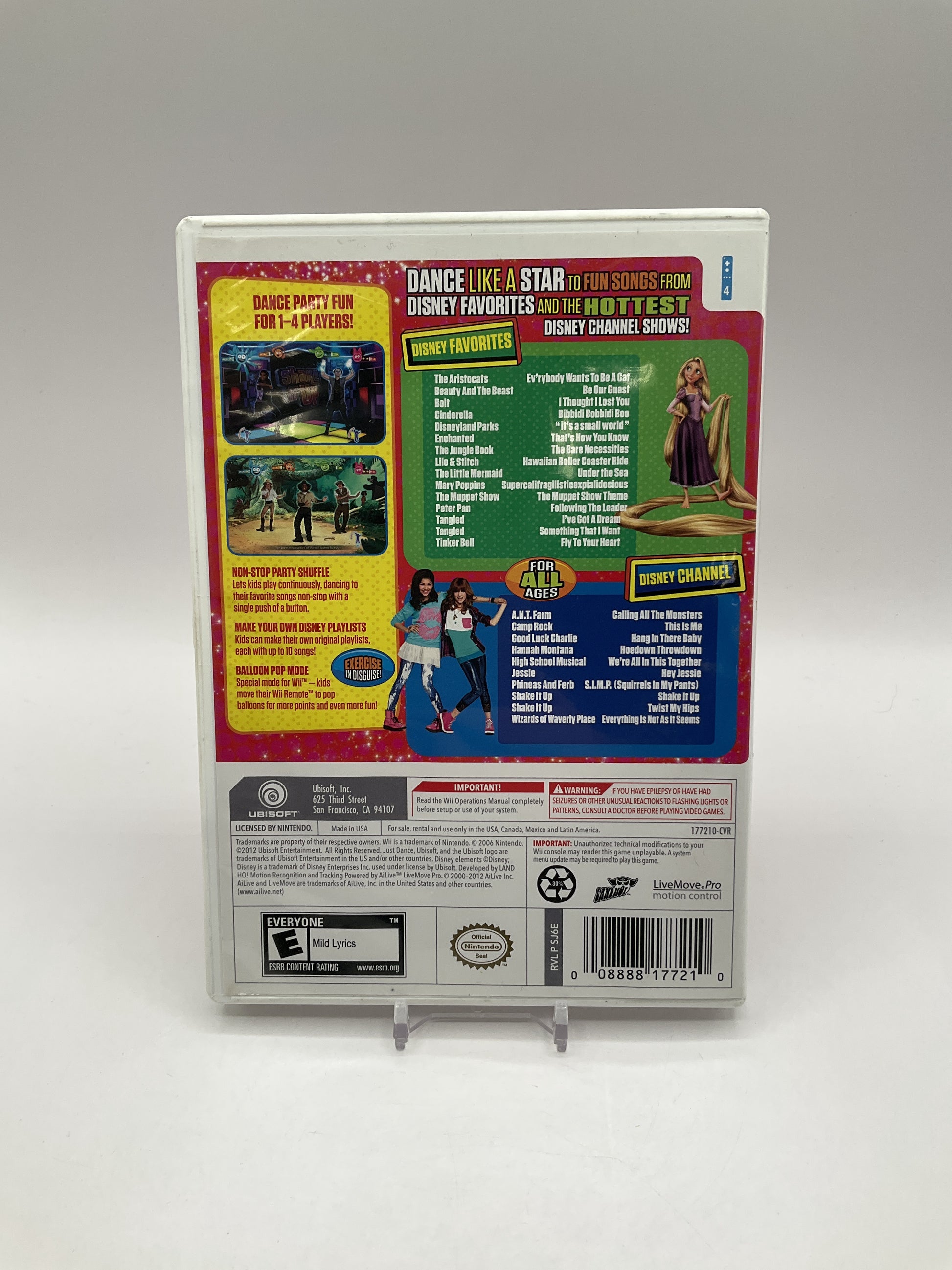 Just Dance Disney Party Wii Used
