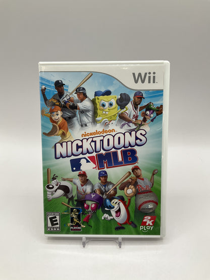 Nicktoons MLB Wii Used