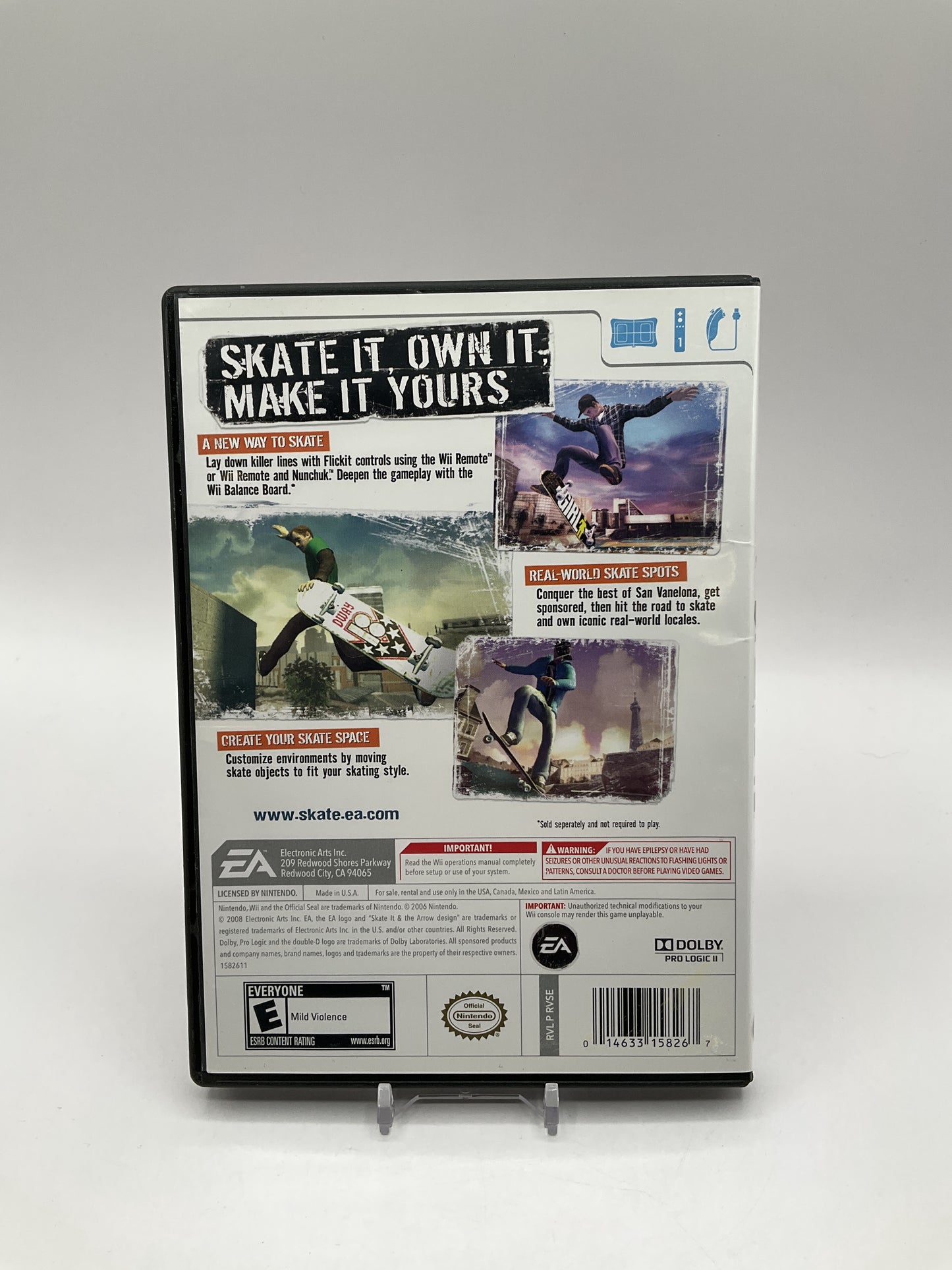 Skate It Wii Used