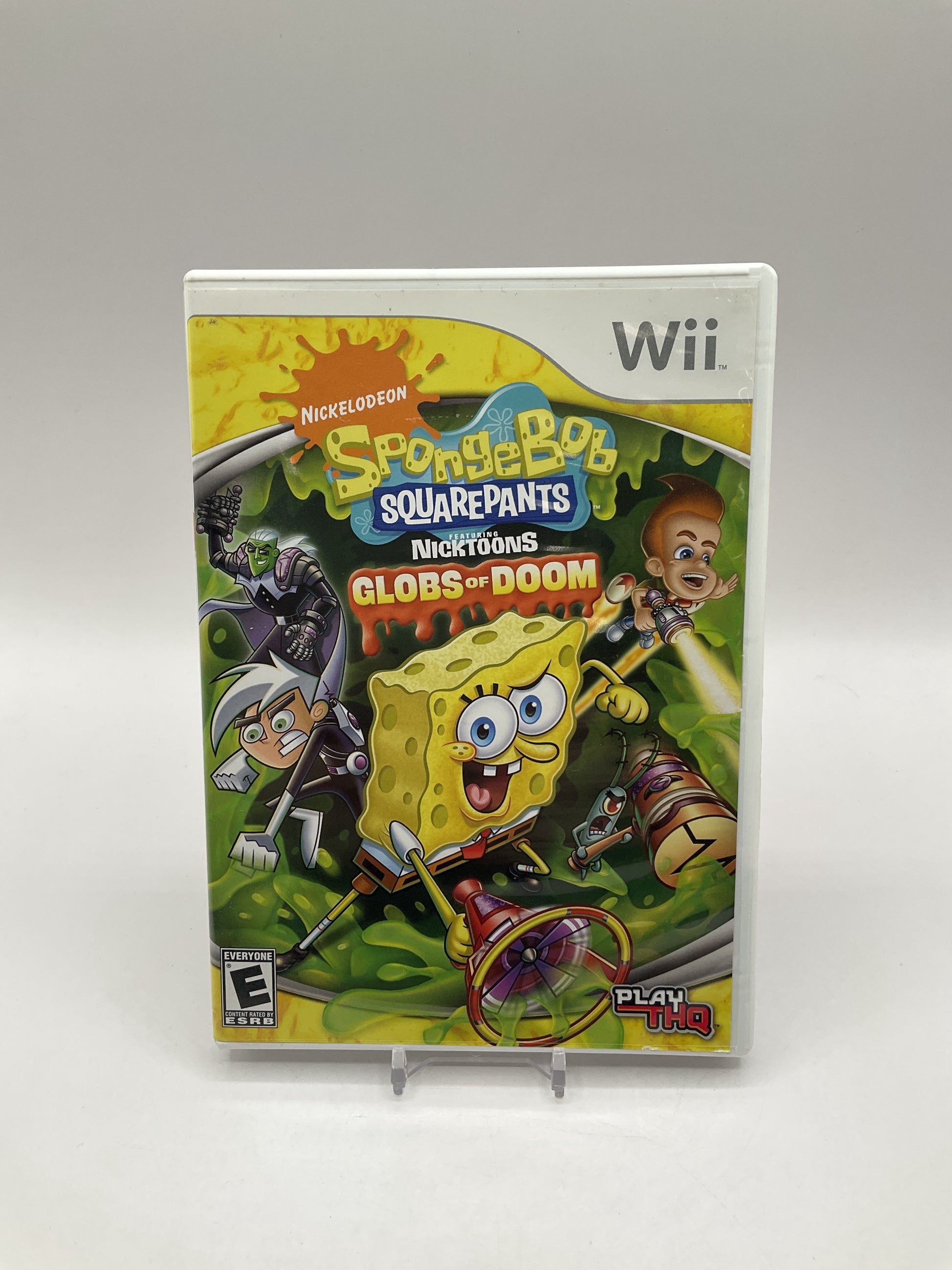 SpongeBob SquarePants Featuring Nicktoons Globs of Doom Wii Used