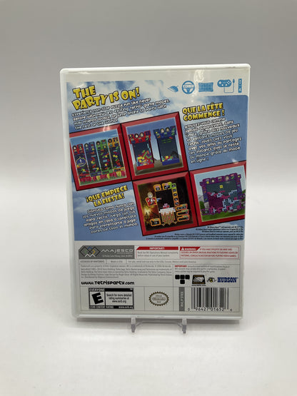 Tetris Party Deluxe Wii Used