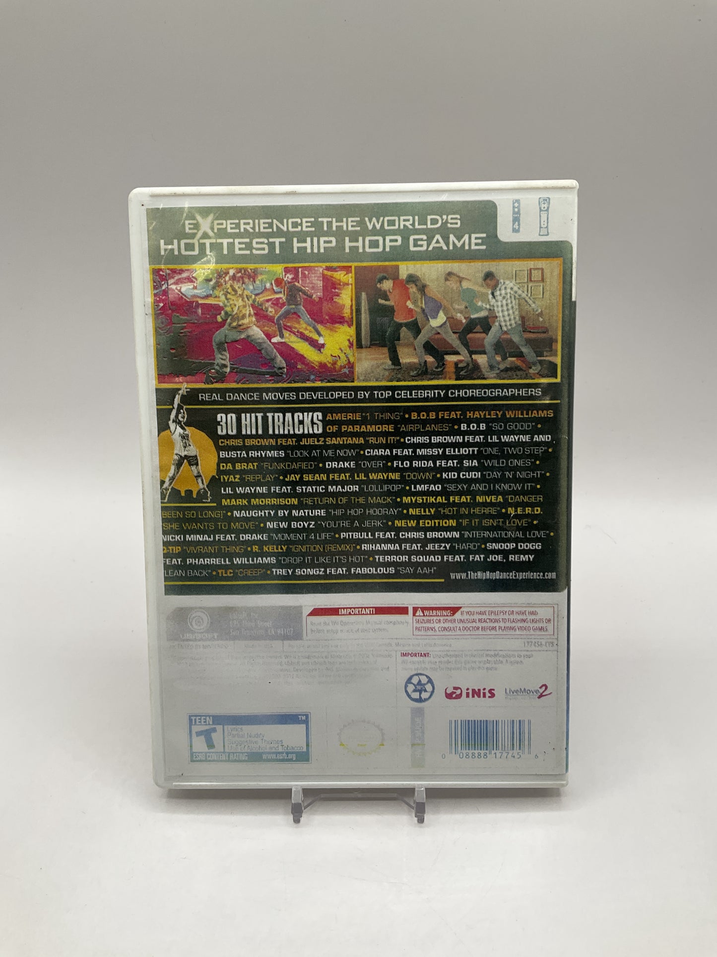 The Hip Hop Dance Experience Wii Used