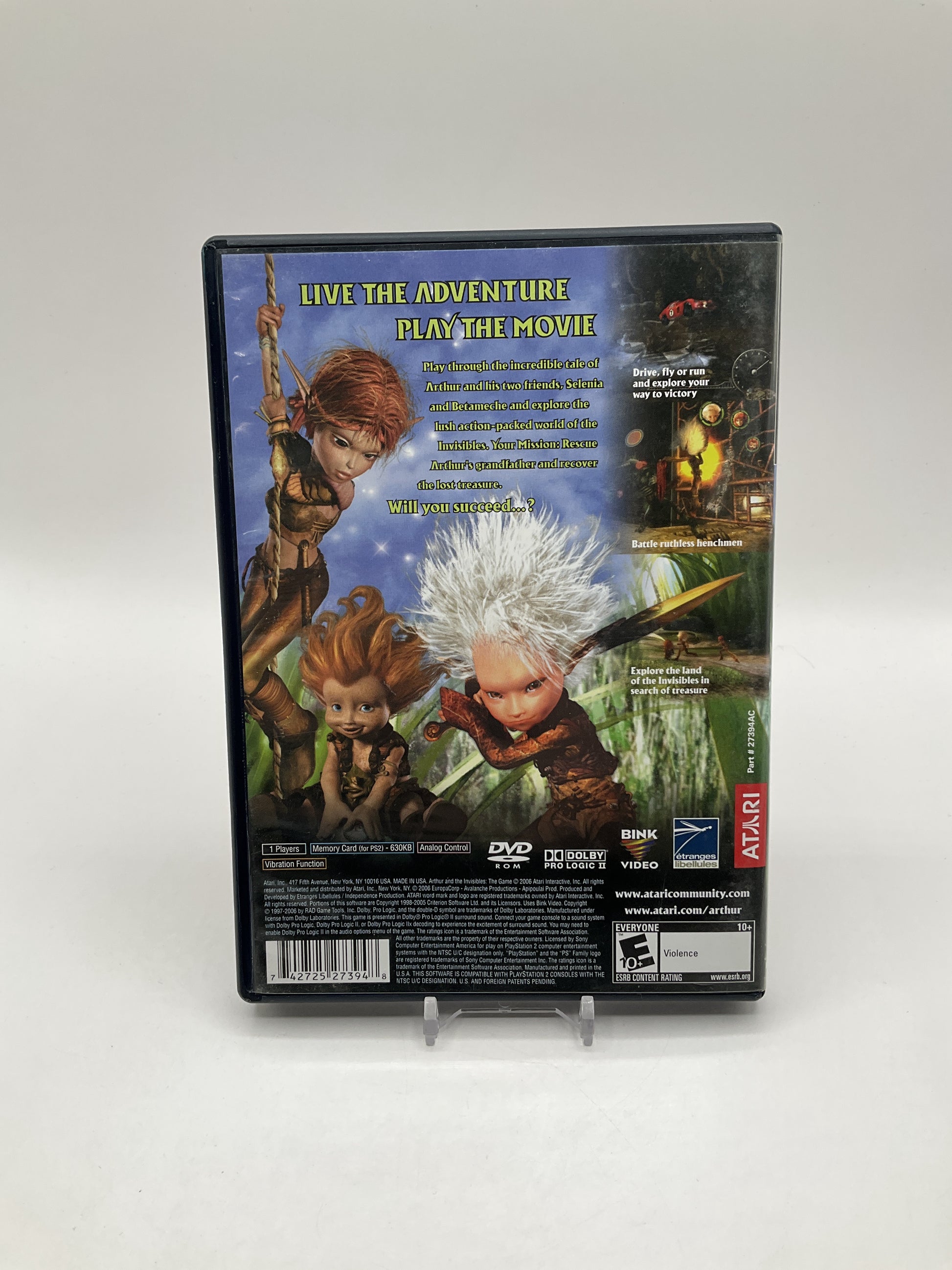 Arthur and the Invisibles Playstation 2 Used