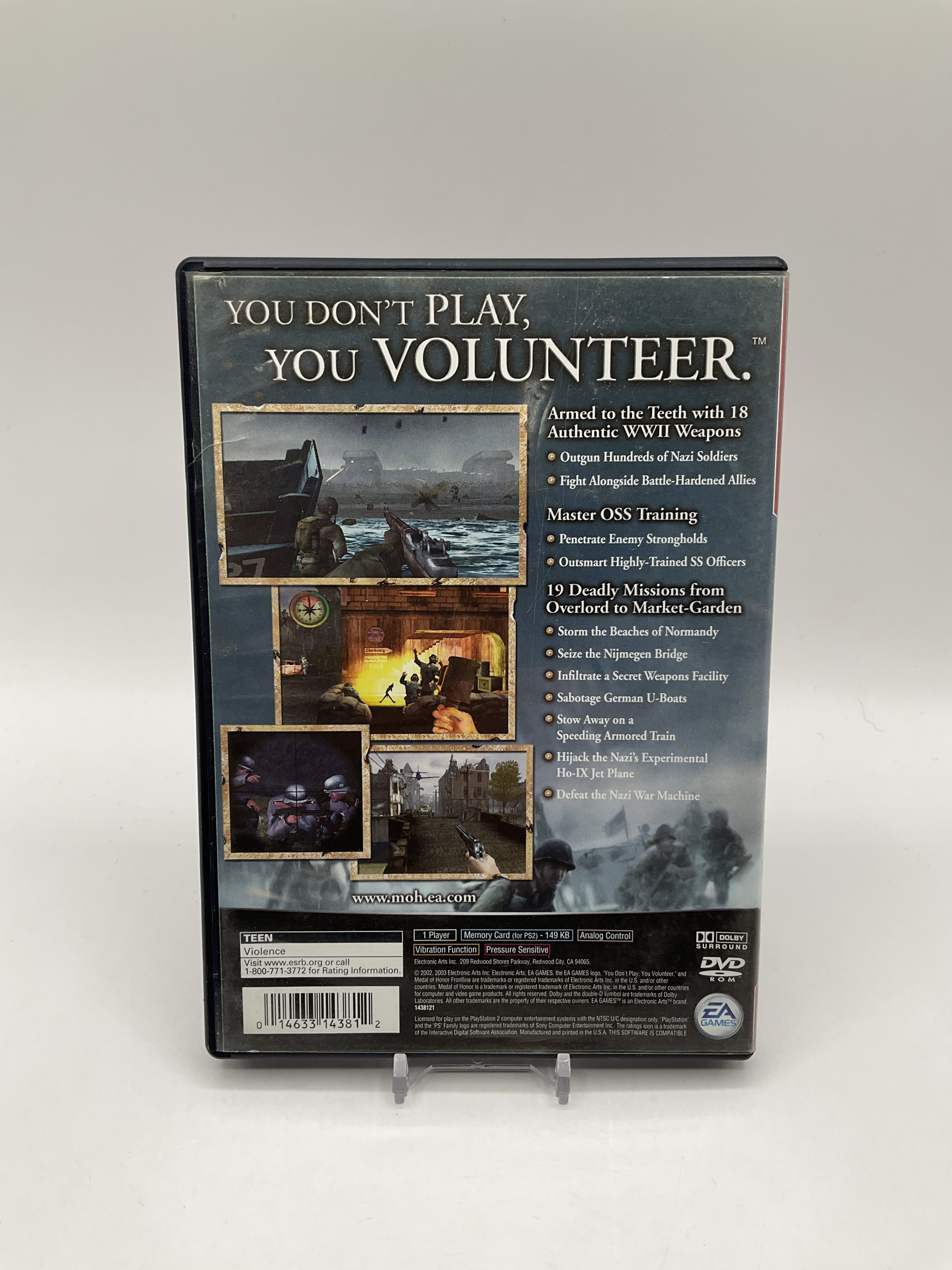 Medal of Honor Frontline Greatest Hits Playstation 2 Used #3、Collector Store LLC - VG、kayou
