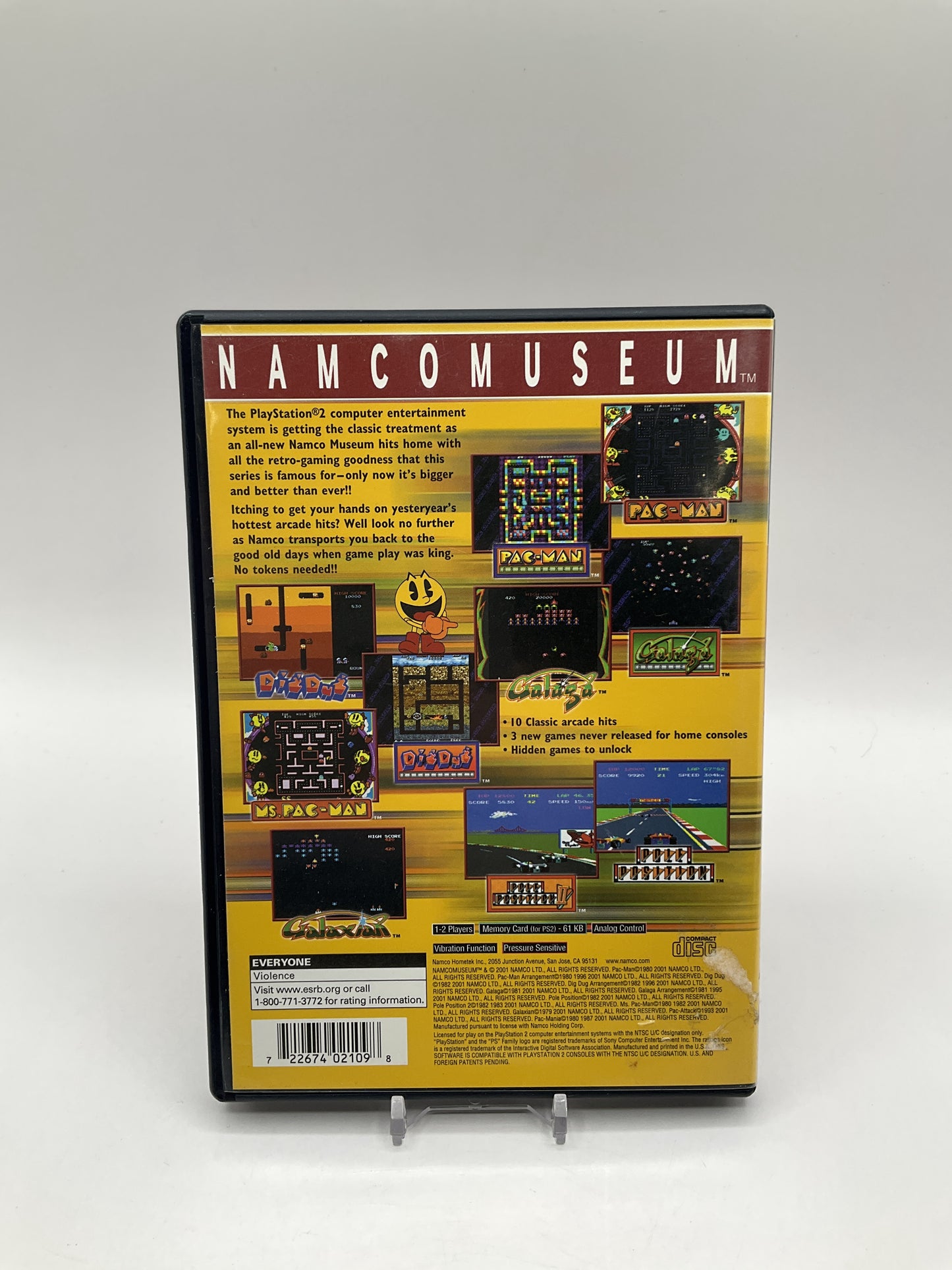 Namco Museum Playstation 2 Used