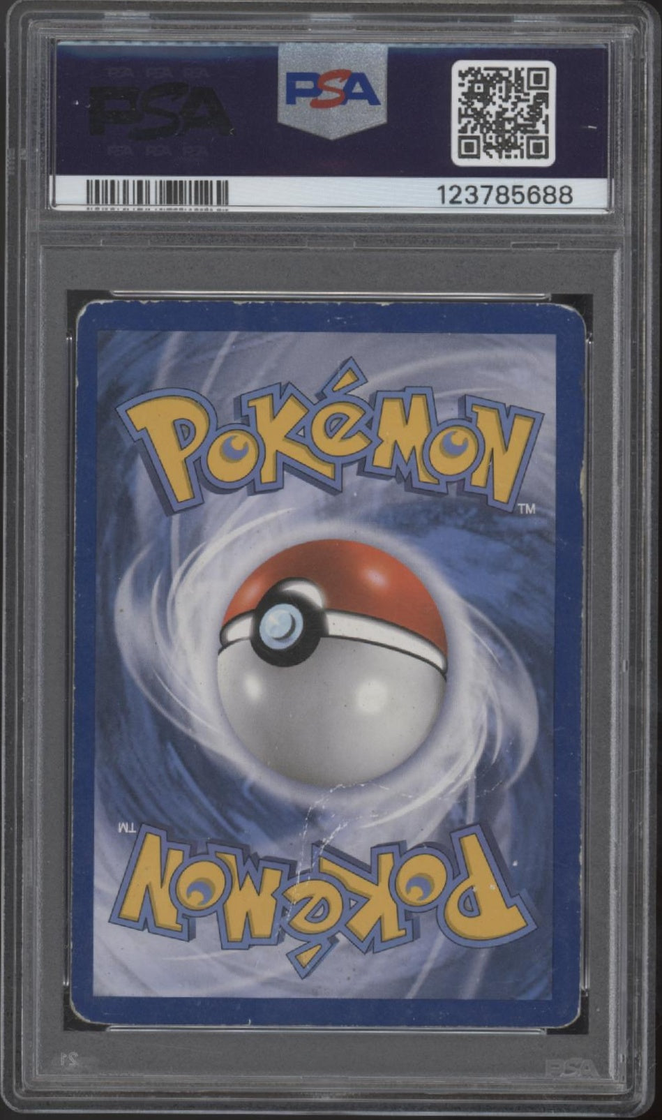 Team Aqua's Kyogre ex Pokemon Double Crisis Full Art #6 PSA 2