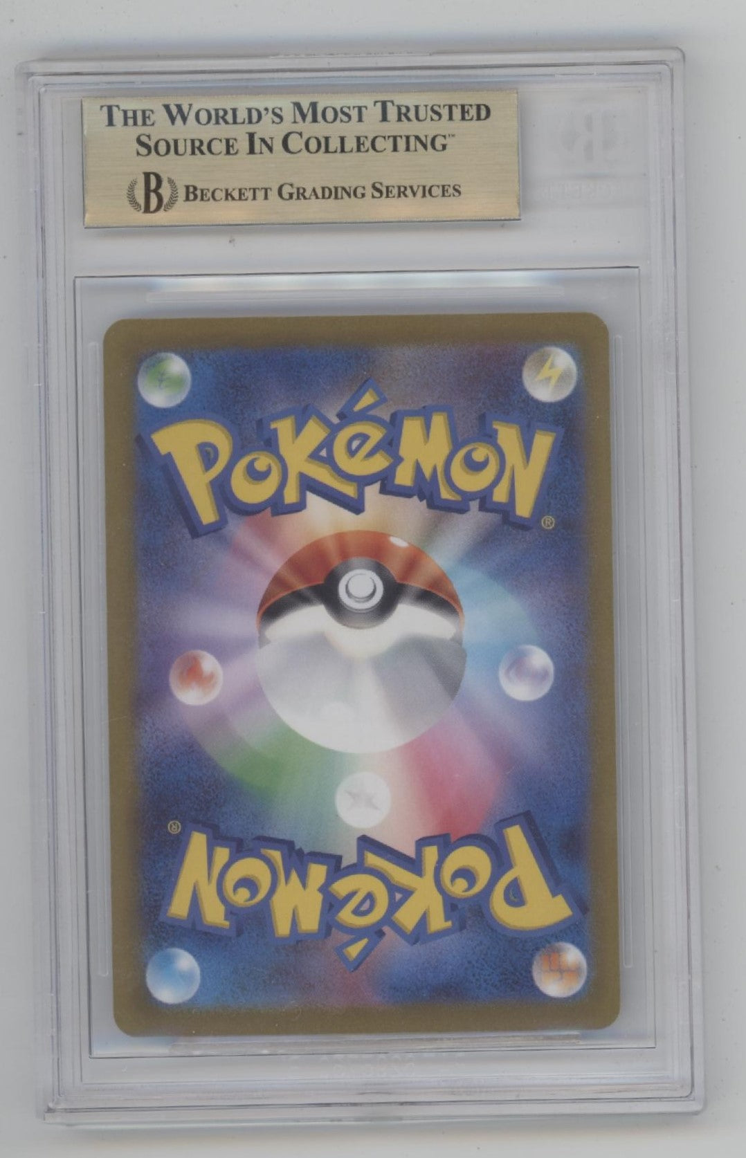 Flareon Pokemon 151 Master Ball Reverse Holo Japanese #136 Beckett 9.5