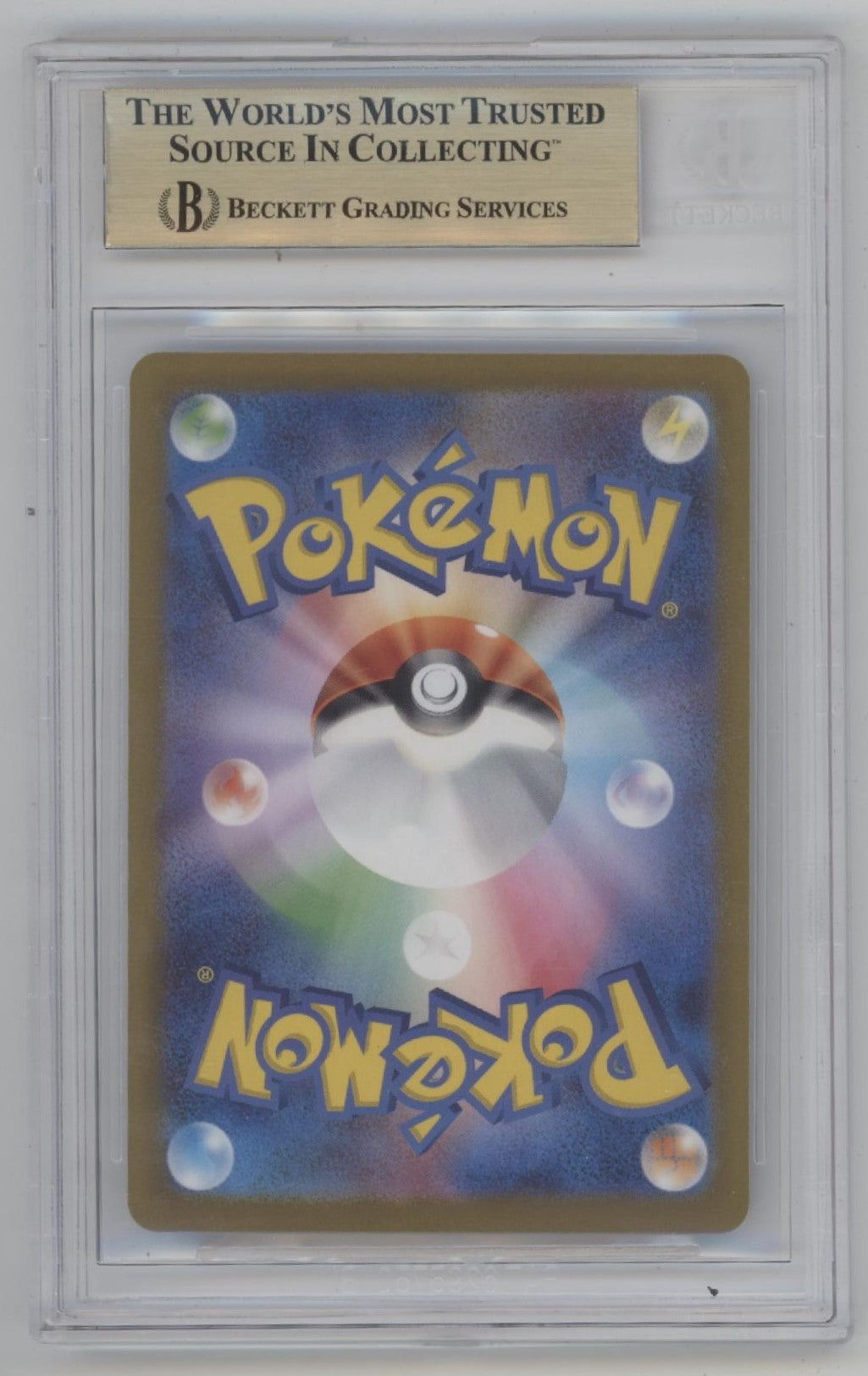Jolteon Pokemon 151 Master Ball Reverse Holo Japanese #135 Beckett 9.5