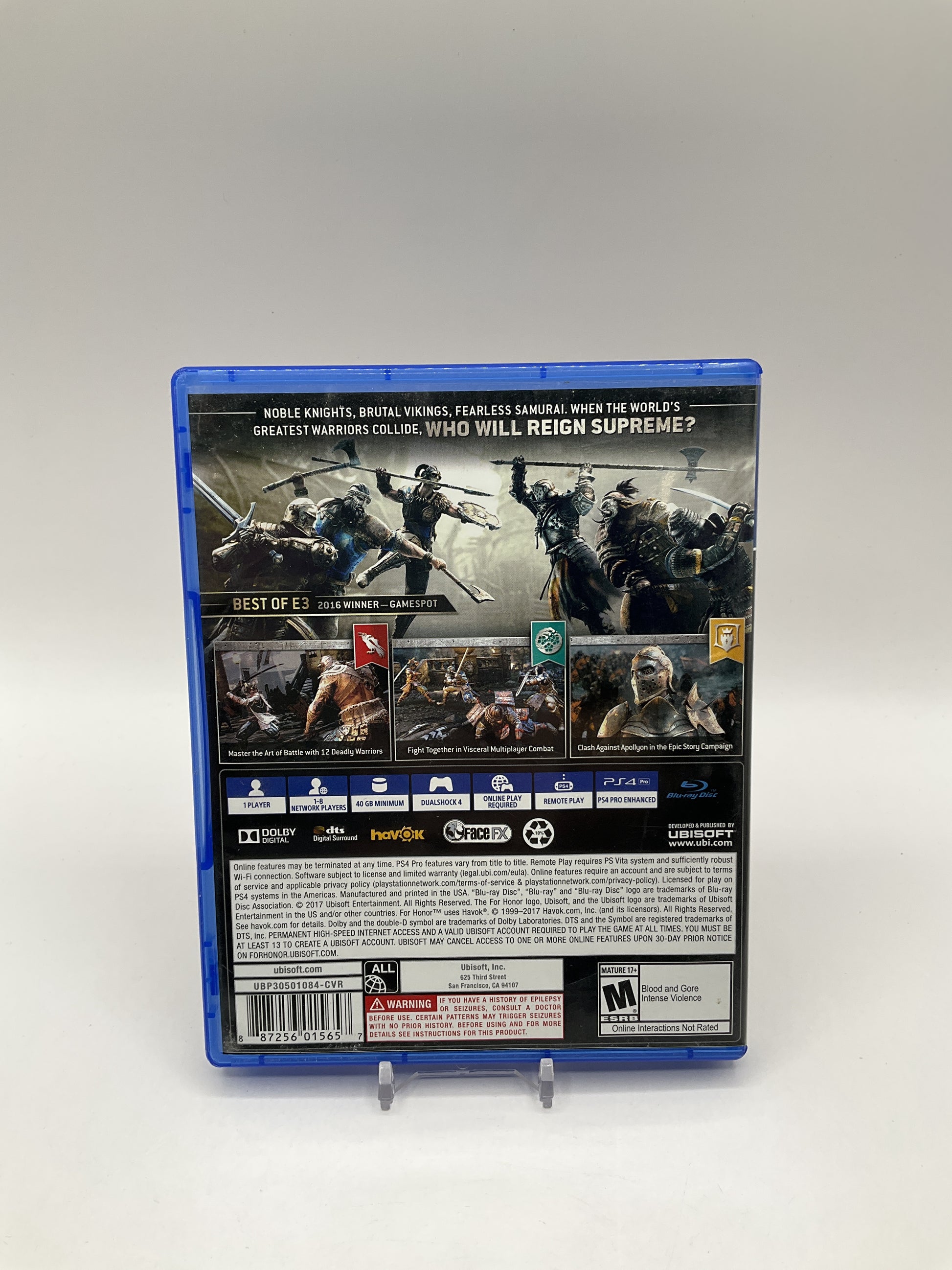 For Honor Playstation 4 Used