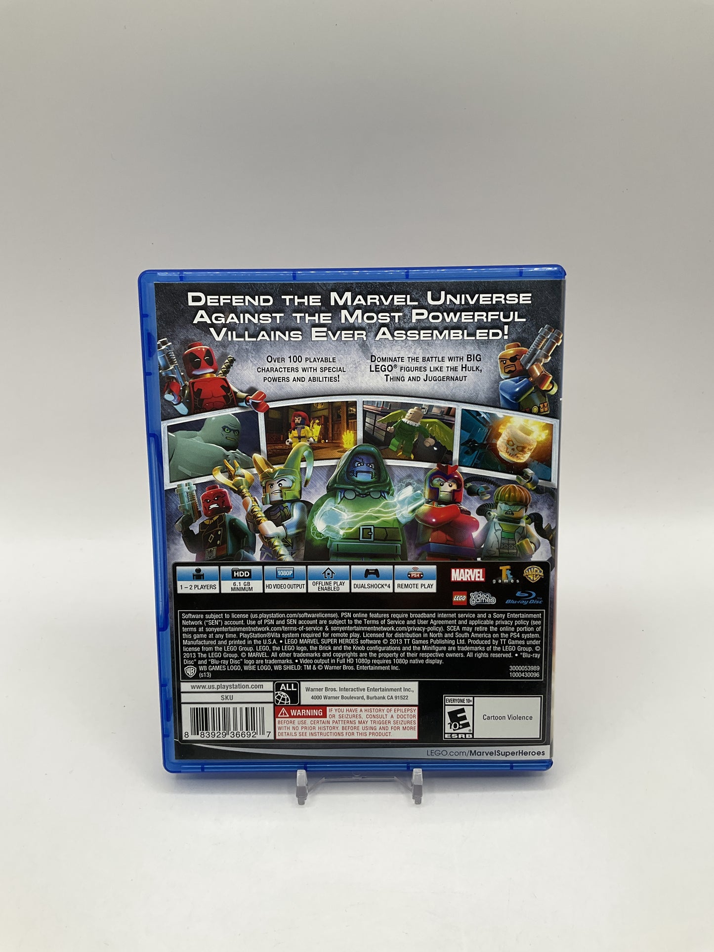 LEGO Marvel Super Heroes Playstation 4 Used