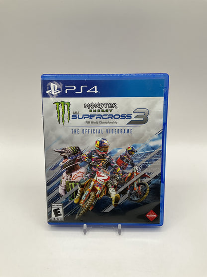 Monster Energy Supercross 3 Playstation 4 Used