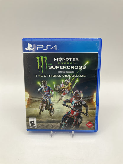 Monster Energy Supercross Playstation 4 Used