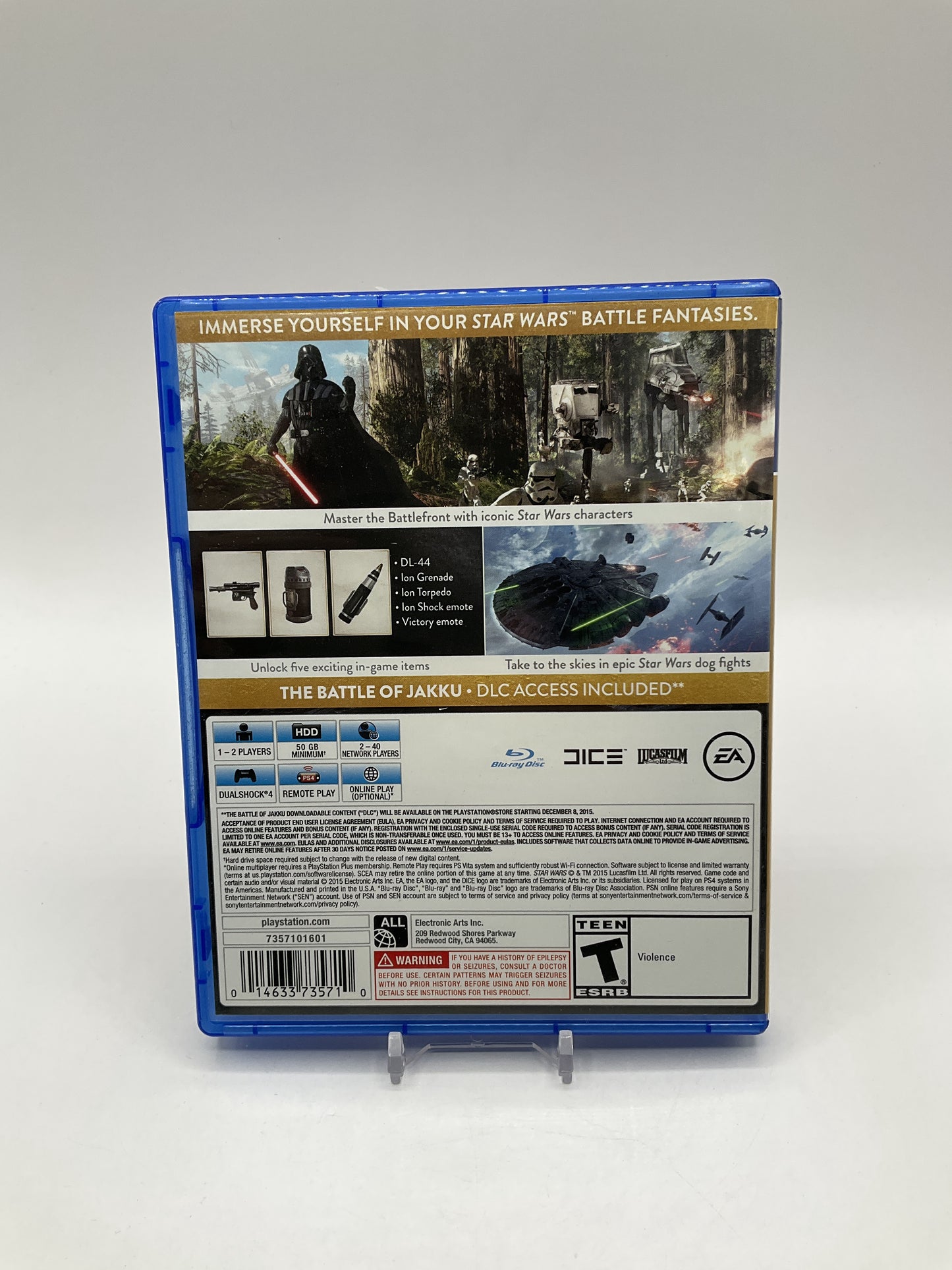 Star Wars Battlefront [Deluxe Edition] Playstation 4 Used #2