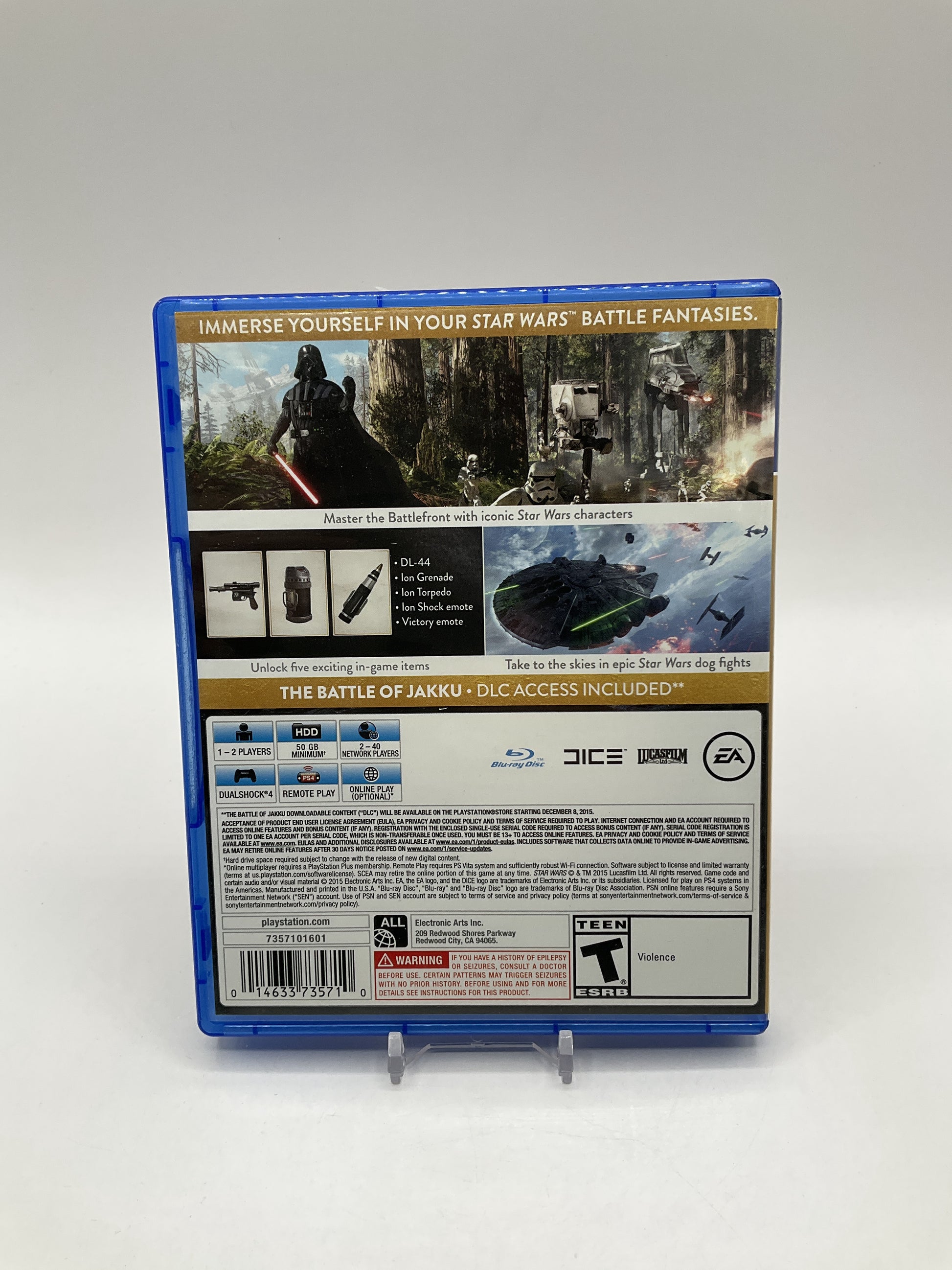 Star Wars Battlefront [Deluxe Edition] Playstation 4 Used #2