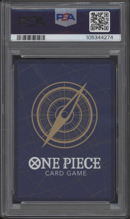 Boa Hancock One Piece Card Game 2nd Anniversary Set Chinese #051 PSA 9