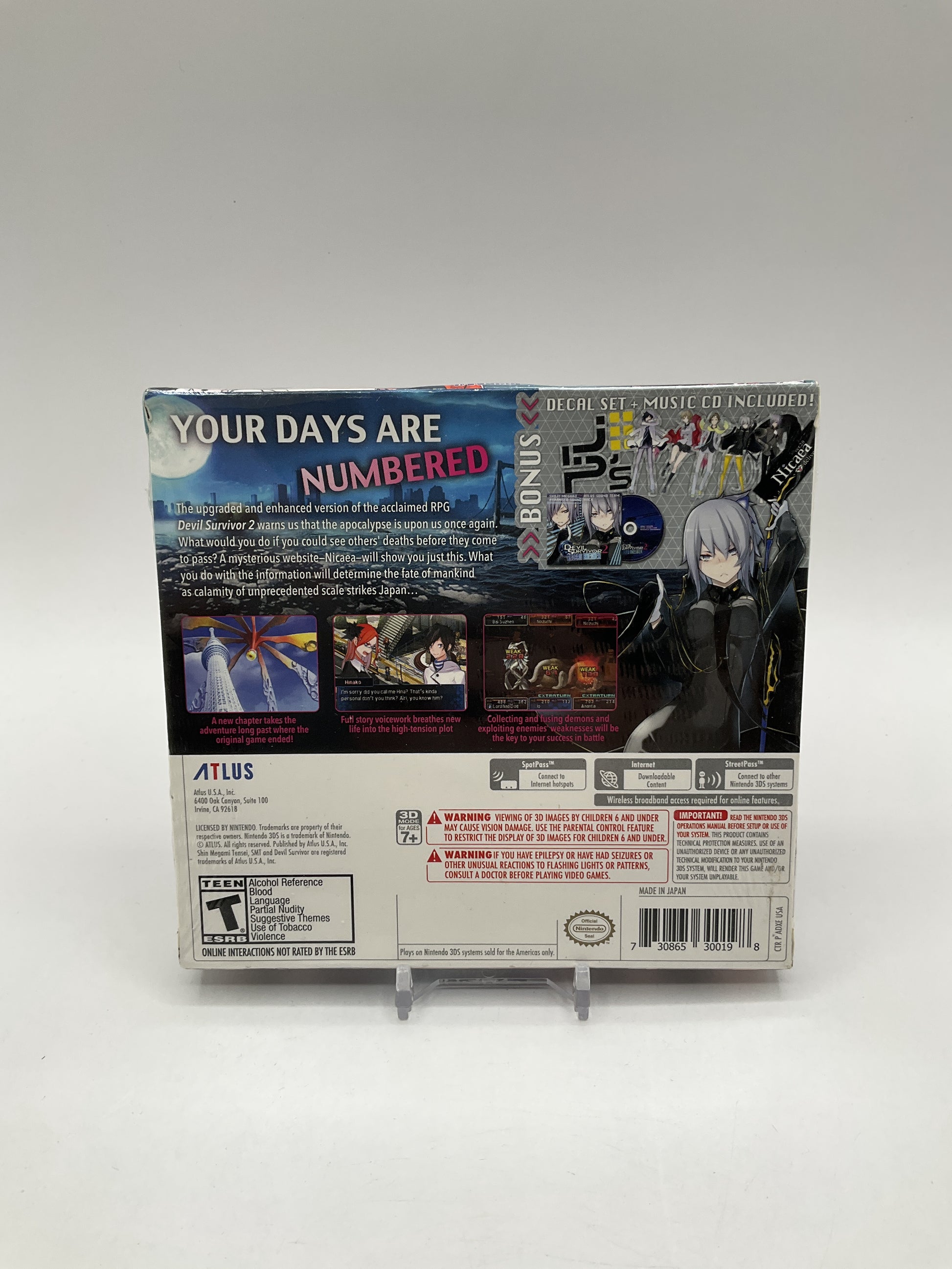 Shin Megami Tensei: Devil Survivor 2 Record Breaker Nintendo 3DS Sealed