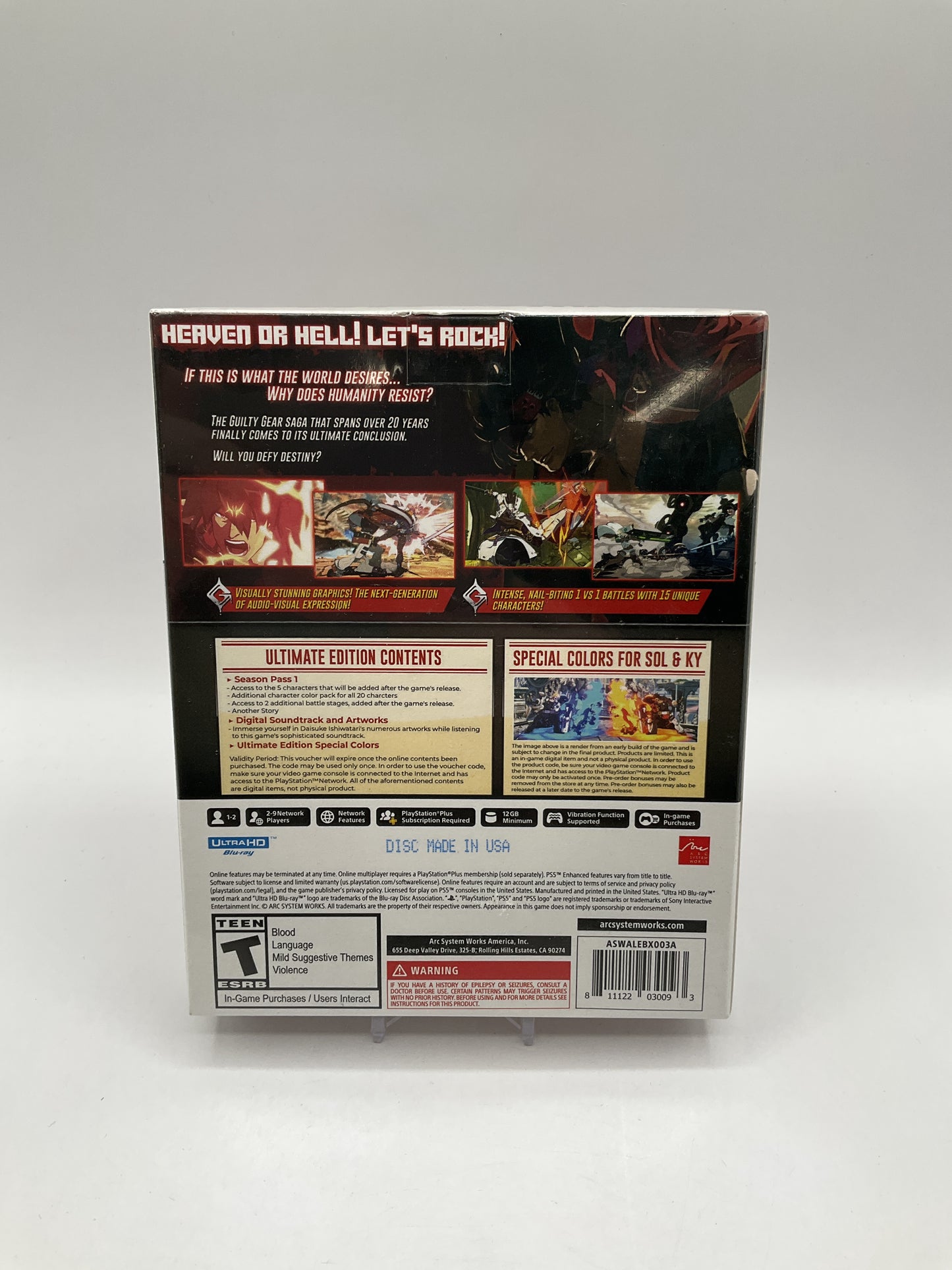 Guilty Gear: Strive [Ultimate Edition] Playstation 5 Sealed