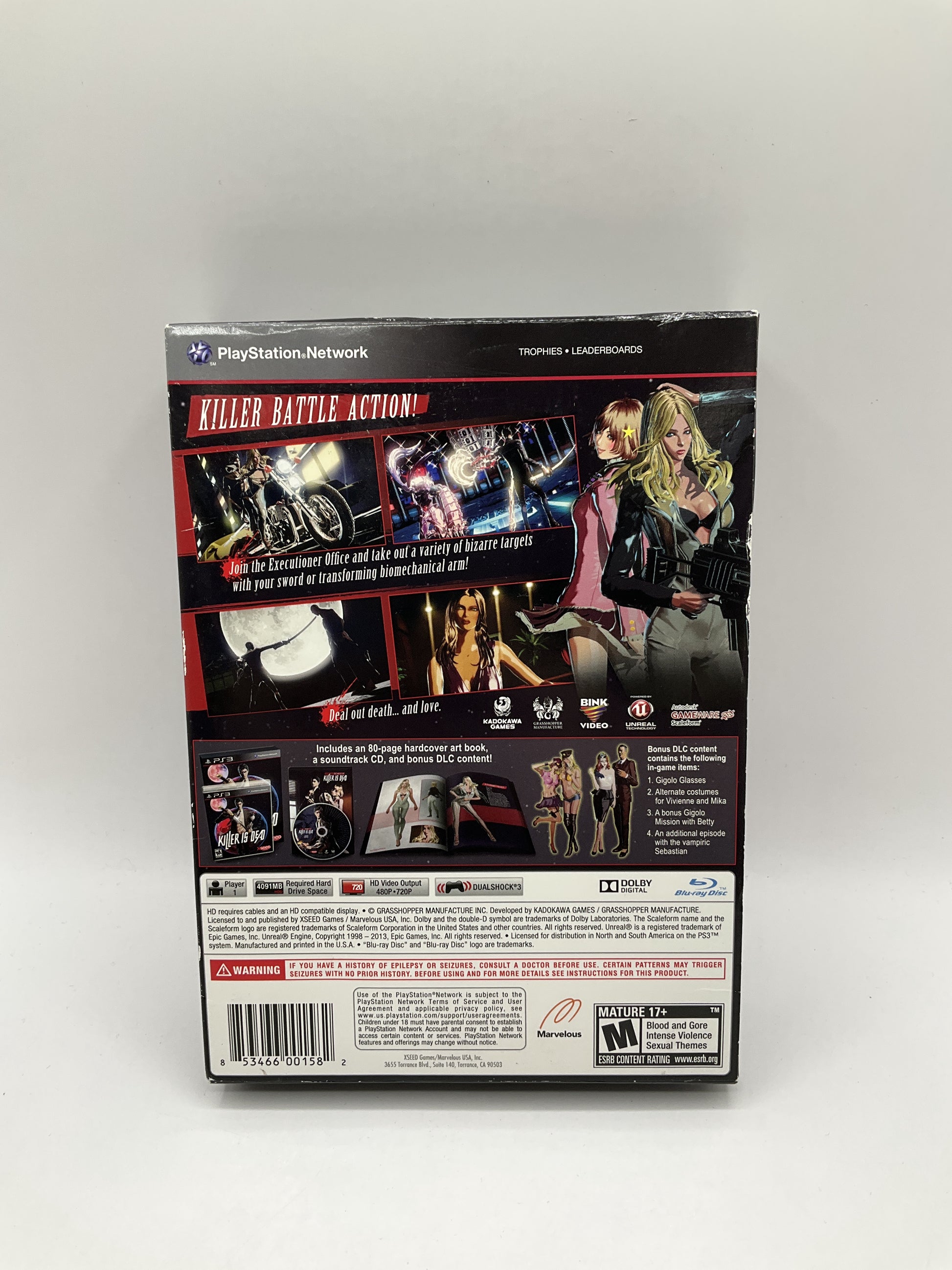 Killer is Dead [Limited Edition] Playstation 3 Used