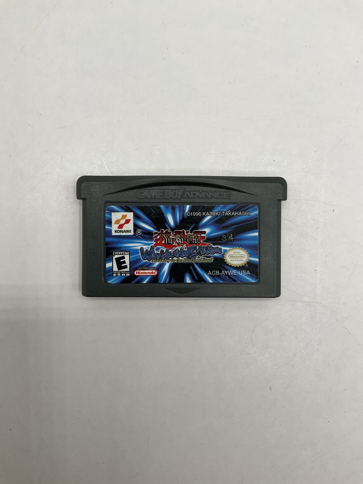 Yu-Gi-Oh World Wide Edition GameBoy Advance Loose