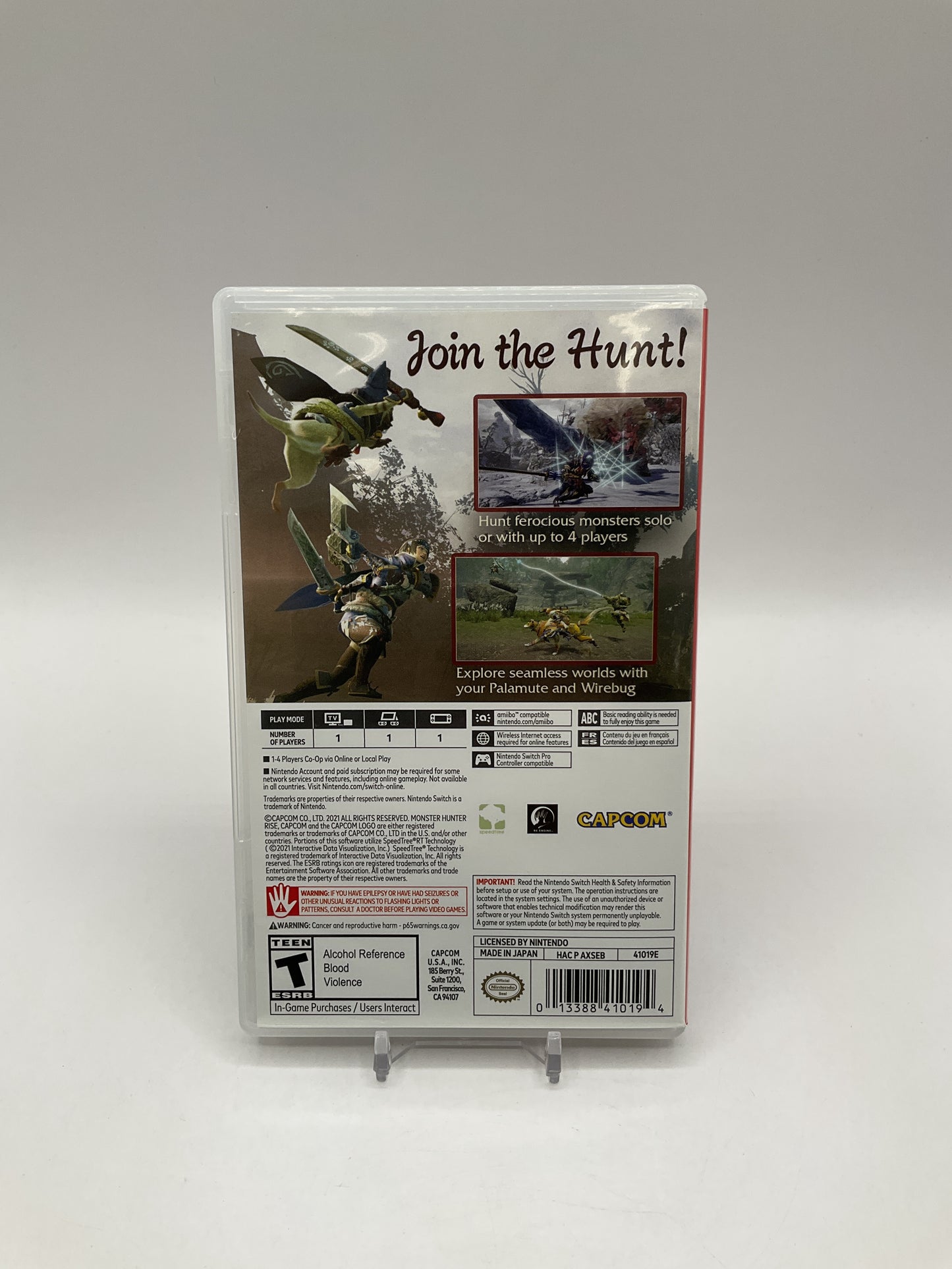 Monster Hunter Rise Nintendo Switch Used