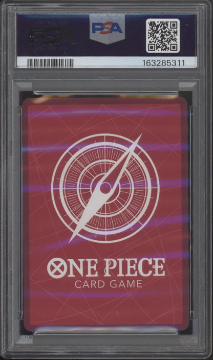 Crocodile One Piece Card Game OP14-EB04 Alternate Art #079 PSA 10