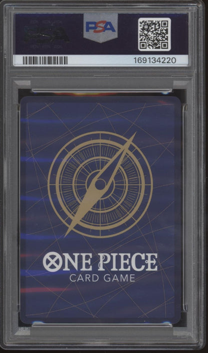 Kaido One Piece Card Game OP03 Wanted Alternate Art #003 PSA 10