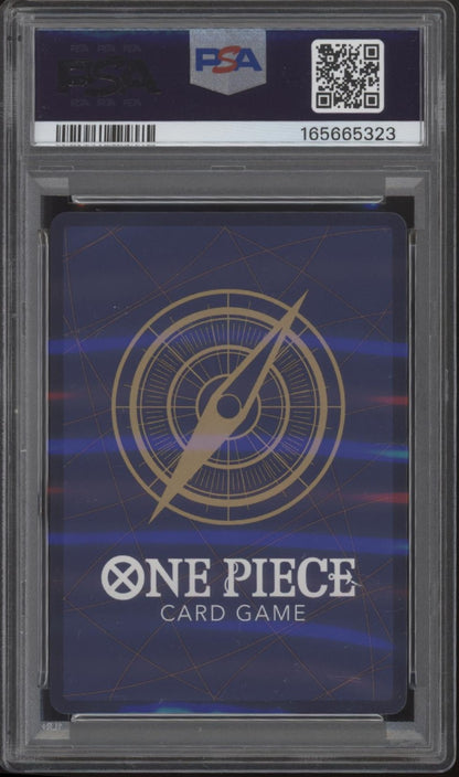 Marshall D Teach One Piece Card Game OP09 Wanted Alternate Art #093 PSA 10