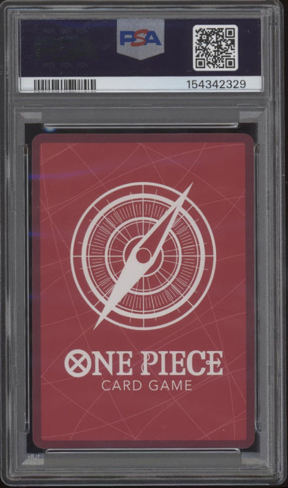Nefeltari Vivi One Piece Card Game OP04 Alternate Art #001 PSA 10