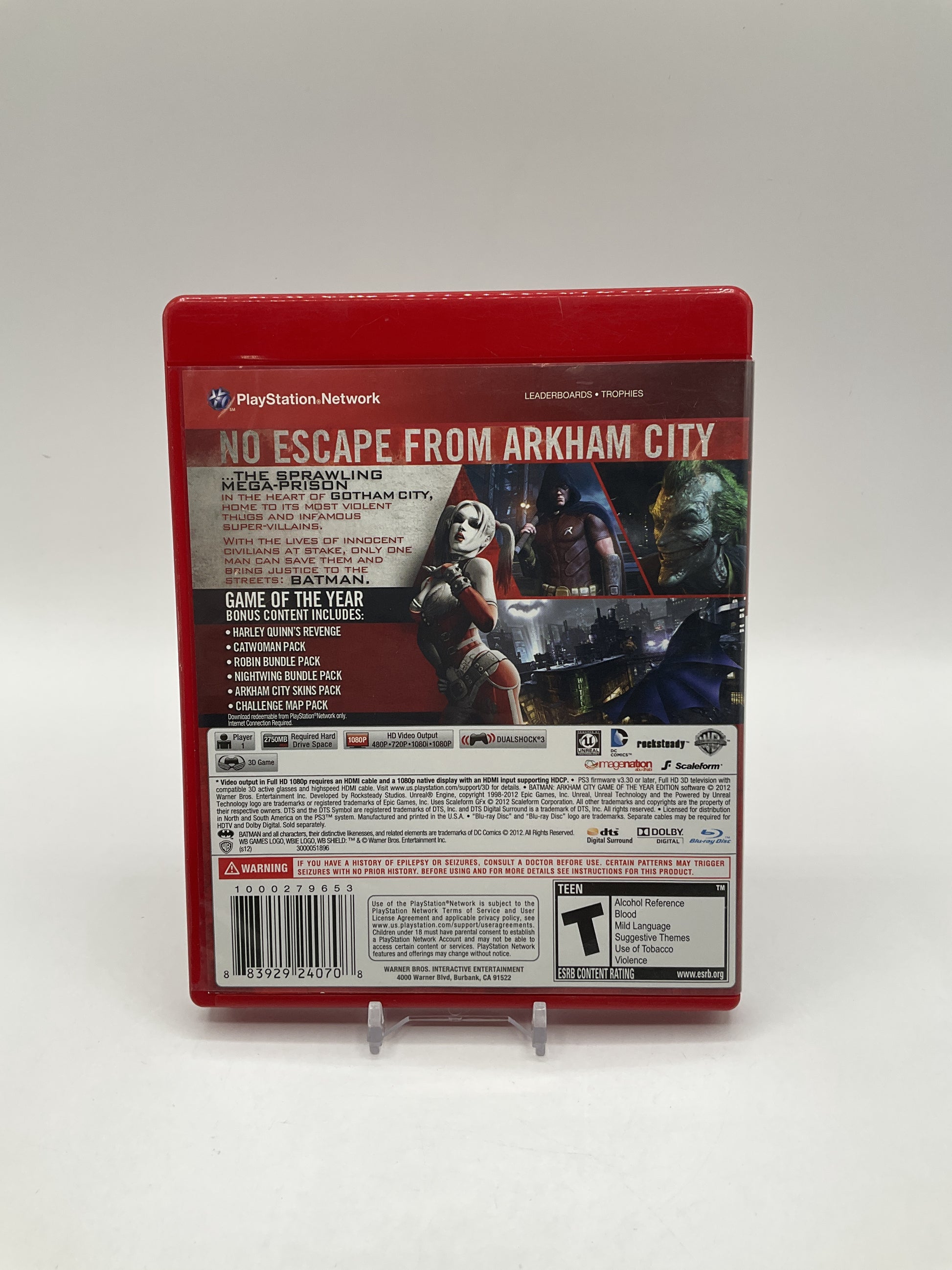 Batman: Arkham City [Game of the Year] Playstation 3 Used