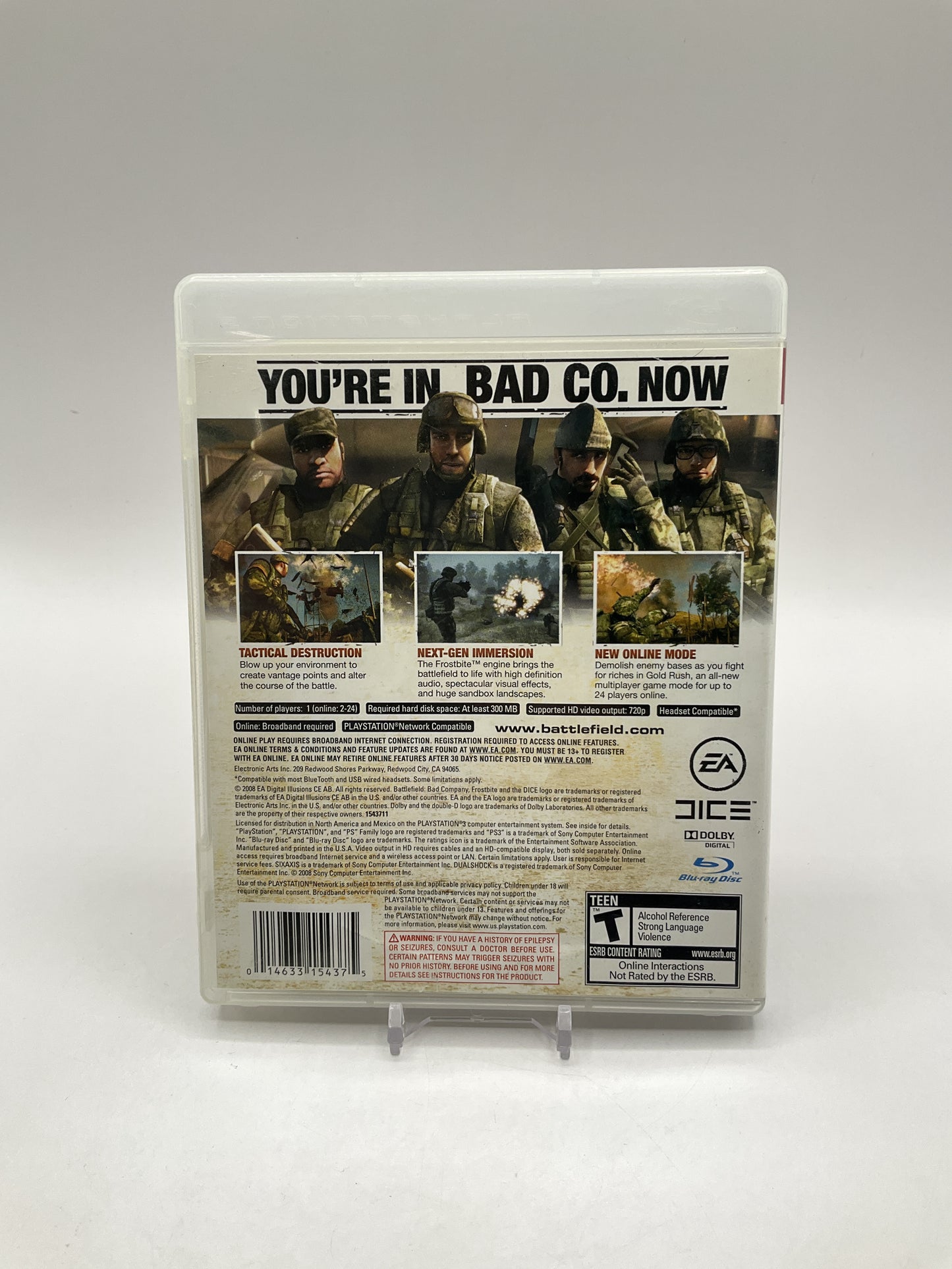 Battlefield: Bad Company Playstation 3 Used