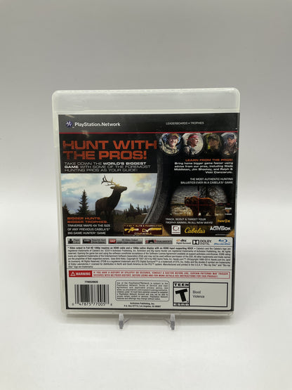 Cabela's Big Game Hunter: Pro Hunts Playstation 3 Used