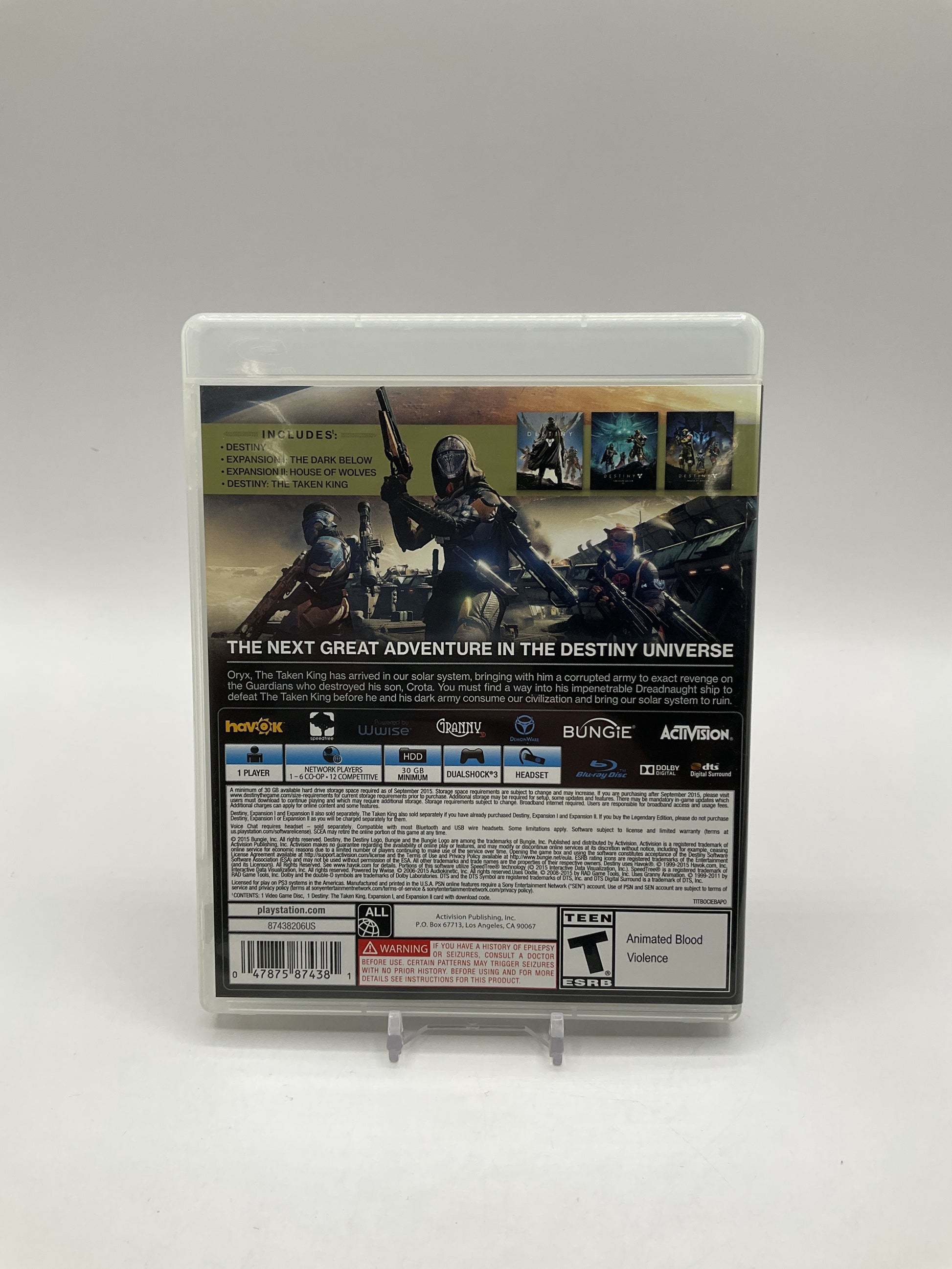 Destiny: Taken King Legendary Edition Playstation 3 Used #2