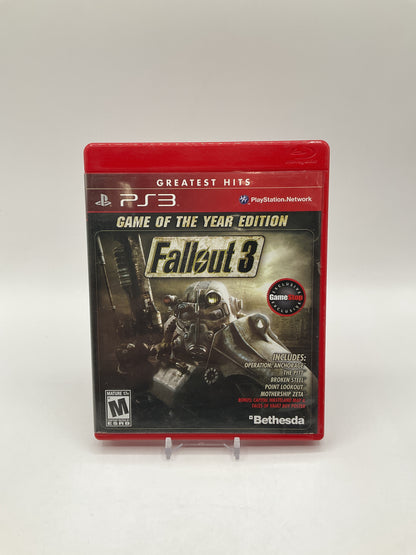 Fallout 3 [Game of the Year Greatest Hits] Playstation 3 Used