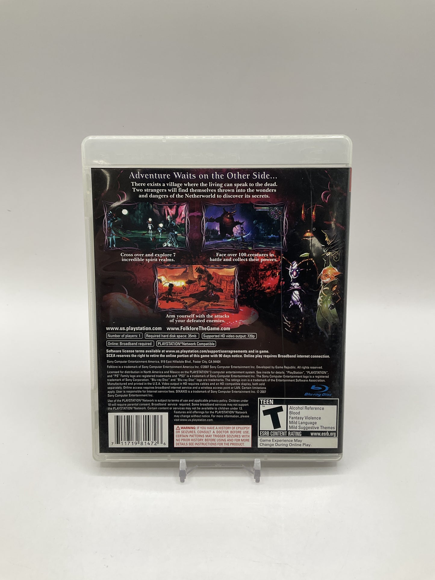 Folklore Playstation 3 Used
