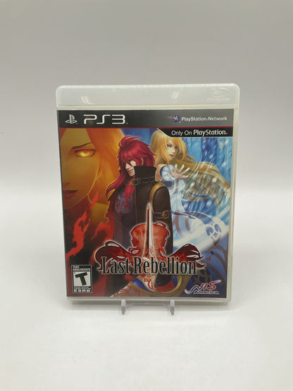 Last Rebellion Playstation 3 Used
