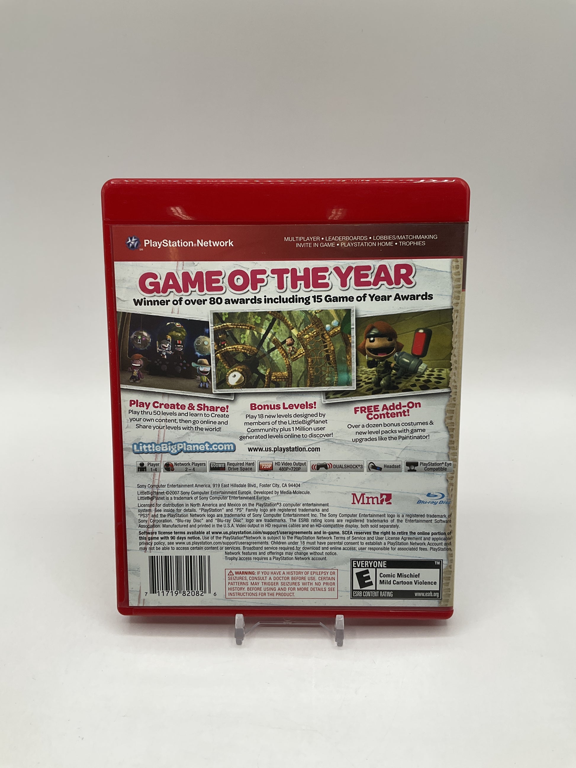 LittleBigPlanet [Game of the Year Greatest Hits] Playstation 3 Used